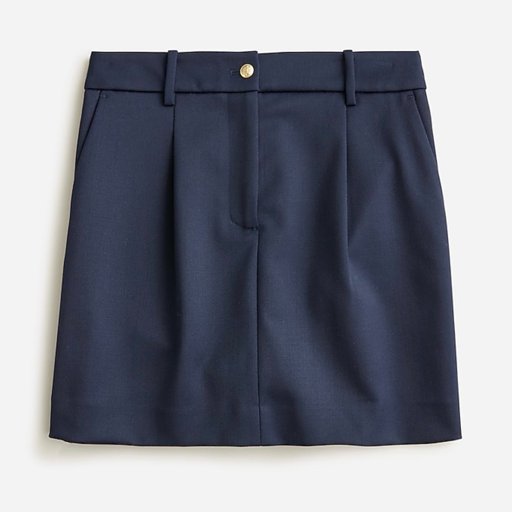 Jcrew NWT Trouser Mini Skirt size 4